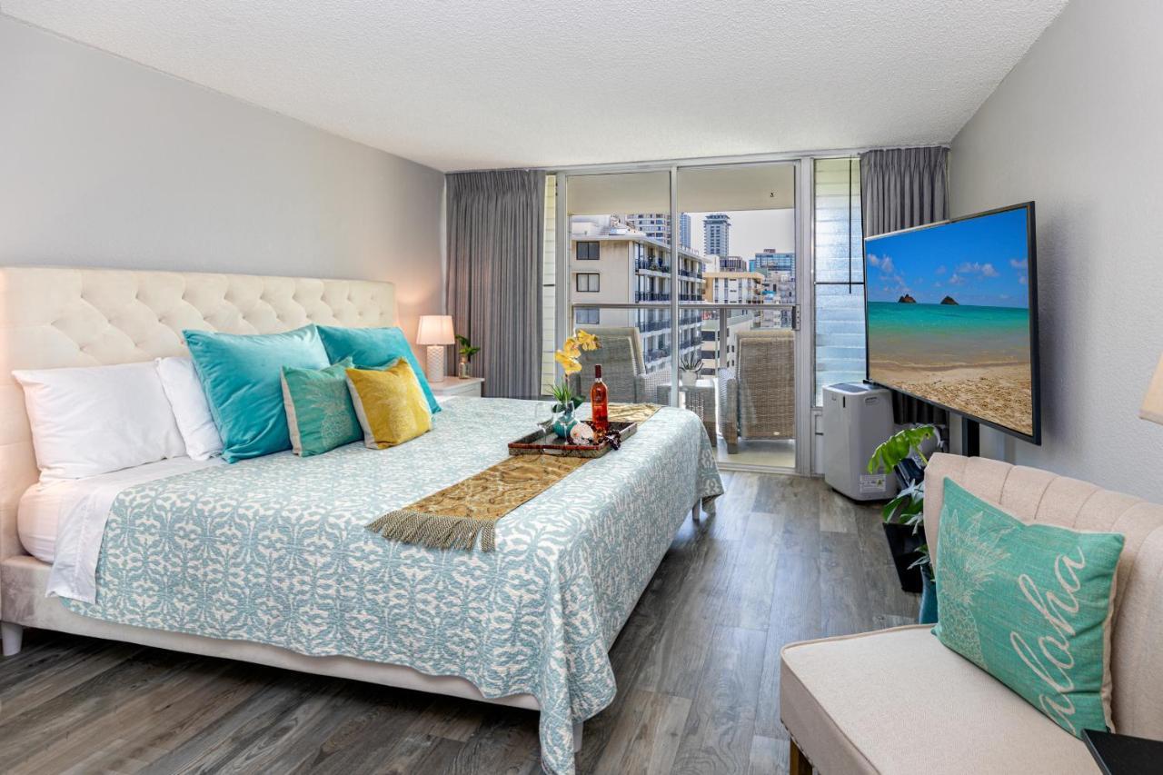 Beautifully Upgraded Studio Close To Waikiki Beach Apartment Honolulu Exterior photo